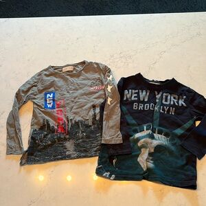 Bundle of 2 Zara New York long sleeves